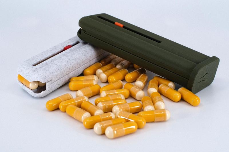 Pistol Mag Pill Dispenser