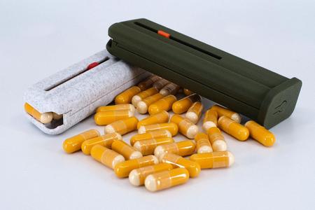 Pistol Mag Pill Dispenser