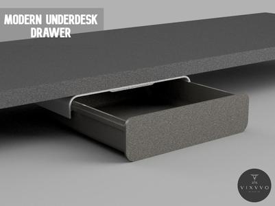 Modern UnderDesk Drawer