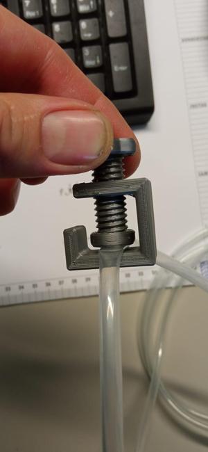Hose clamp for 4x6mm aquarium air hose