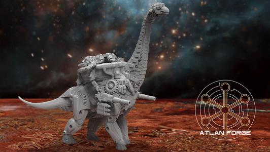 Cybernetic Brachiosaur