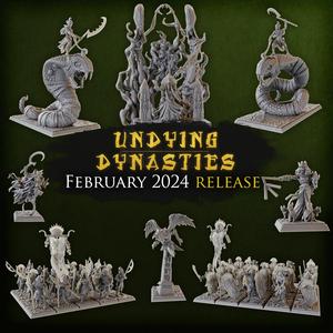 Titan Forge Miniatures - 2024 - February - Undying Dynasties vol2