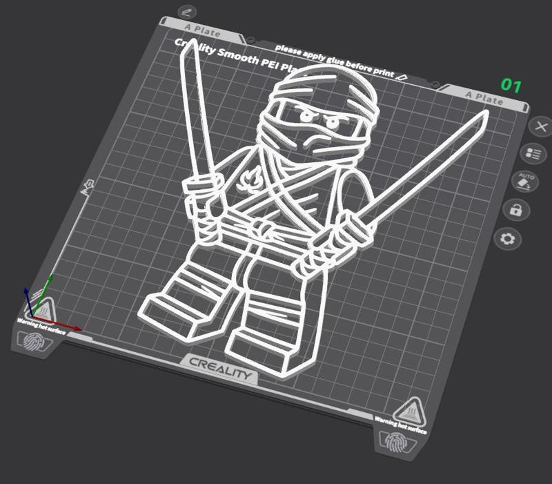 Ninjago Kai Wall Art