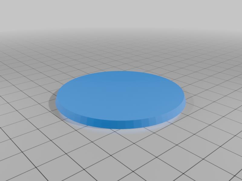 WARGAME ROUND BASE 60 mm