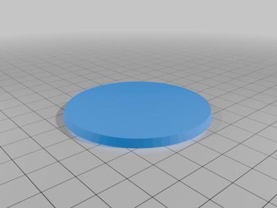 WARGAME ROUND BASE 60 mm