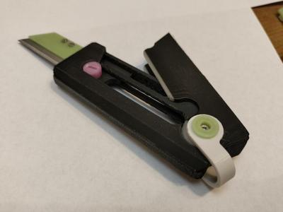 G-Shift  V1.2- utility gravity knife- Open source! 
