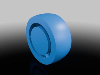 Carrera Hybrid Reifen TPU ballig Mitte