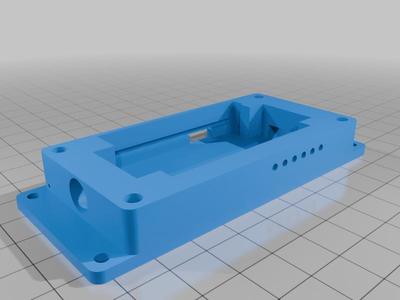 Enclosure for WEMOS mini , SuperMini, etc. (ESP32 S2, C3, etc.)  incl. SMPS PCB, barrel jack connector & LED strip connector