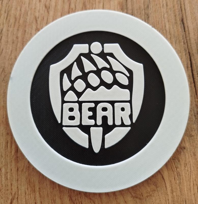BEAR Patch Coaster - Escape from Tarkov