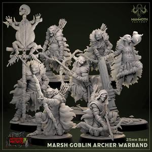 Marshgoblin Warband - Goblins (7 miniatures)
