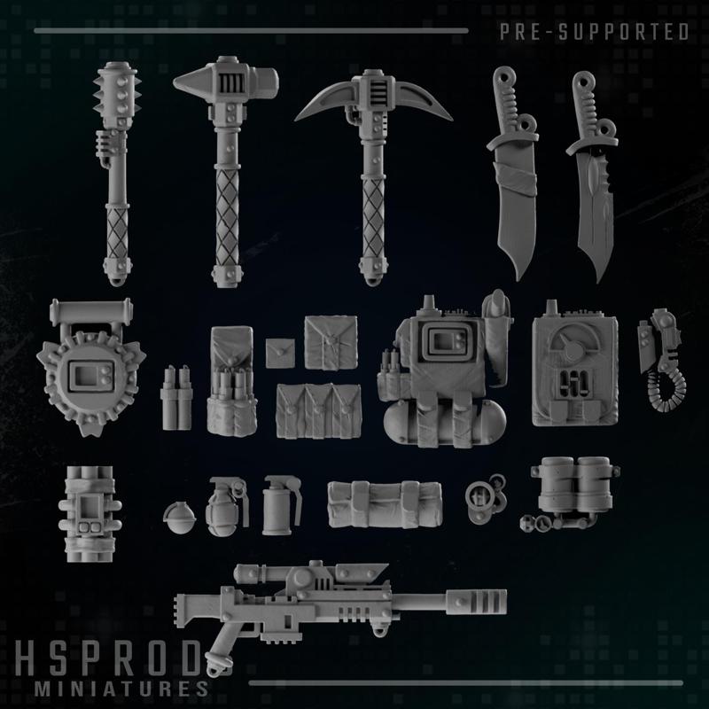 Basing Bits - Character weapon GSC