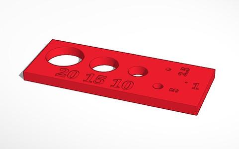 Quick Dimensional Accuracy Calibration Print