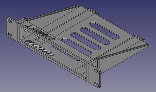 Lenovo M710q/M715q 10-inch rack holder