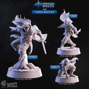 Caped Rogues (Pre-Supported) | Cast n Play