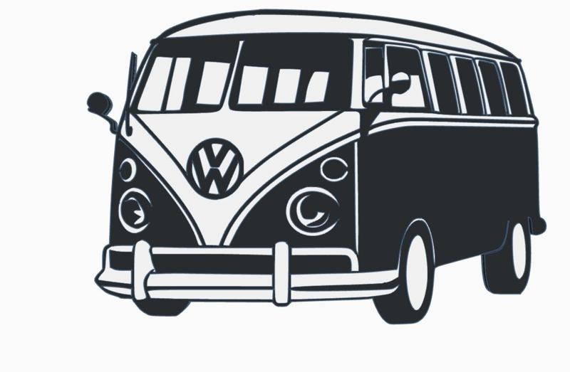 VW Bus Wall decor 