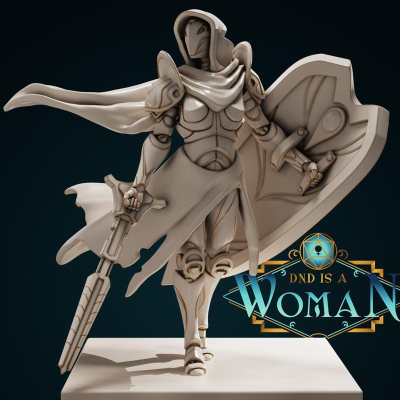 Ironborn Paladin - Sallute - 28/32mm and 75mm