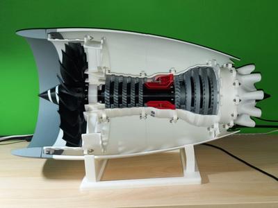Stand for jet engine with nacelle