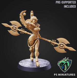 Space Elf Warmancer - Pose 2 + Pinups