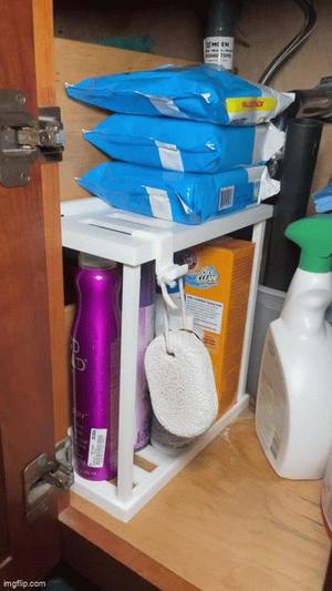 Under Sink Storage Shelf Organizer