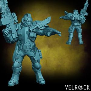 Male Tempest Guardsmen Knight 4 (PRESUPPORTED)