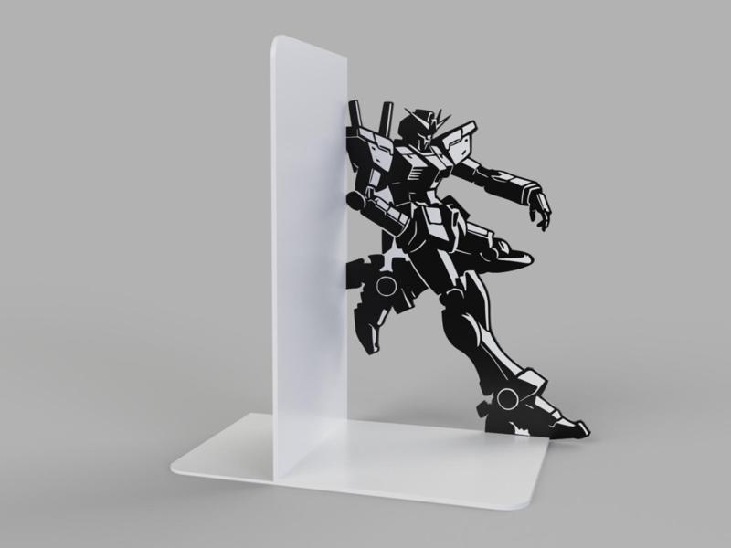 Mecha Bookend