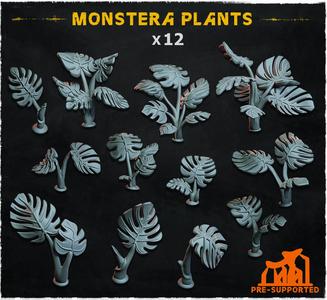 Monstera Plants - Basing Bits 1.0