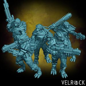 Dragonborn Trooper Squad (Female) (PRESUPPORTED)