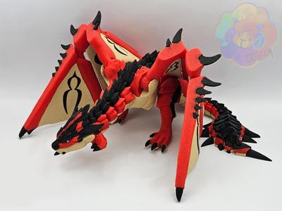 Rathalos - Flexi Articulated Monster Hunter Dragon