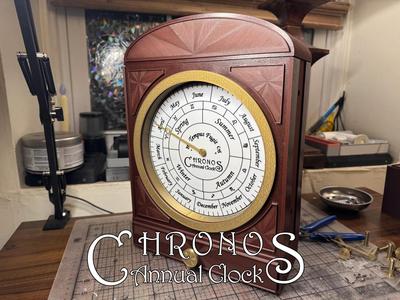 CHRONOS Annual Clock - IoT Circular Calendar
