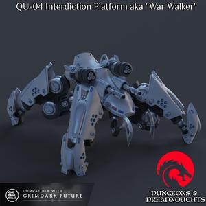 QU-04 Interdiction Platform, aka  War Walker  - 5e Compatible
