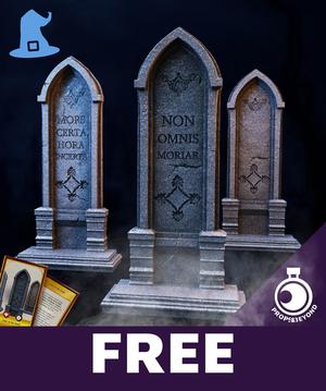 FREE Real-size Prop - Tombstones
