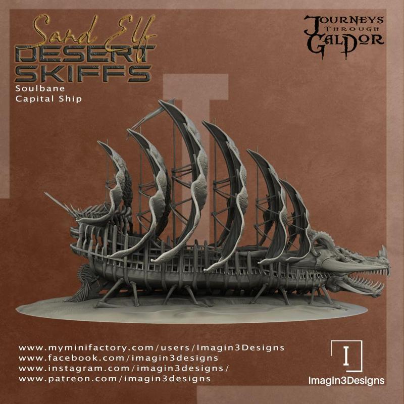 Soulbane - The Dune Splitter Capital Ship