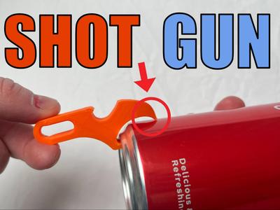 Shot Gun - Beer Drinking Tool