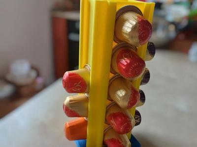 Nespresso cafe capsule holder