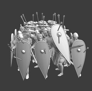 May Tribe set - Advancing Shield Formation