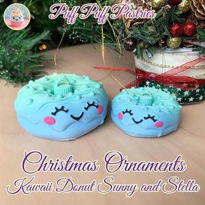 Christmas Ornaments Kawaii Donut Sunny and Stella