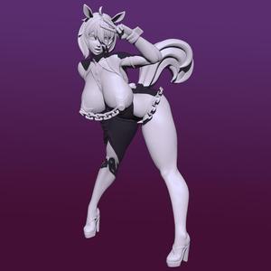 Nadia - Reverse Bunny Suit SFW