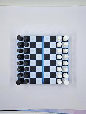 Mini magnetic chess set for travel