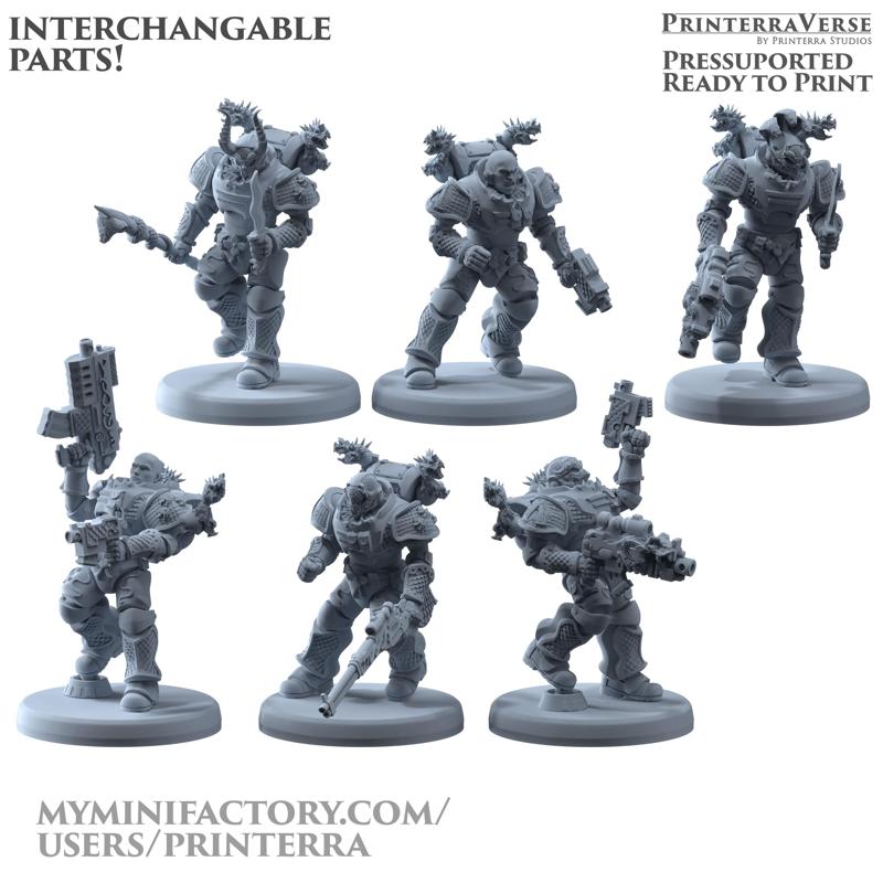 043 ALPHAYA Legion Knights Squad B