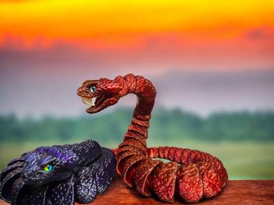 Rattlesnake - Articulated snake