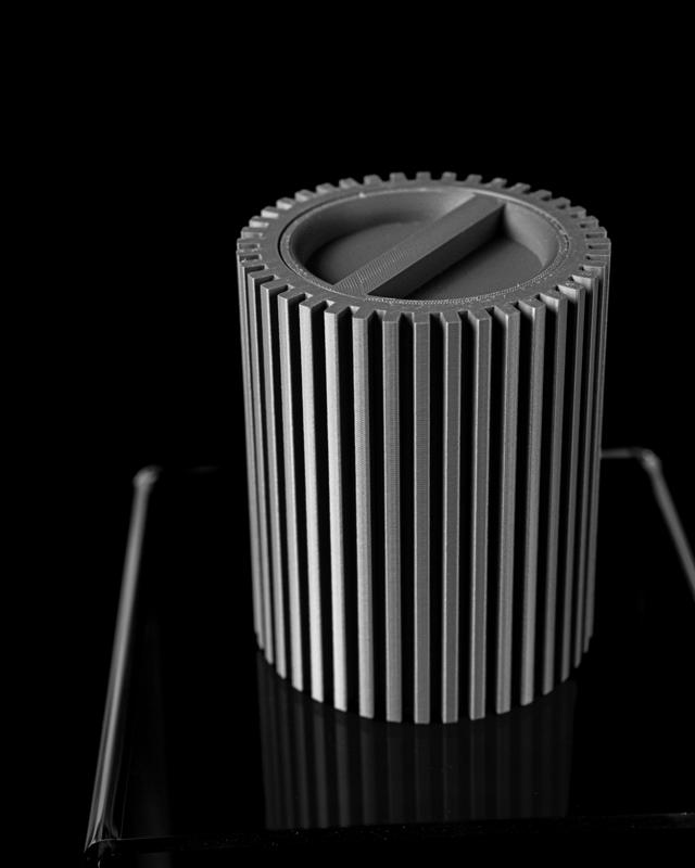 Striped Storage Container by MODERN MACHINE
