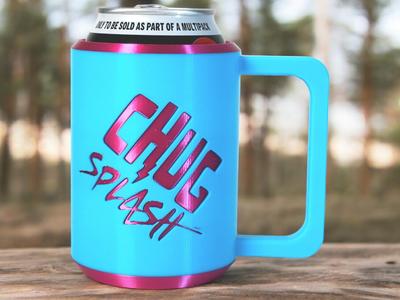 fortnite inspired chug splash can holder