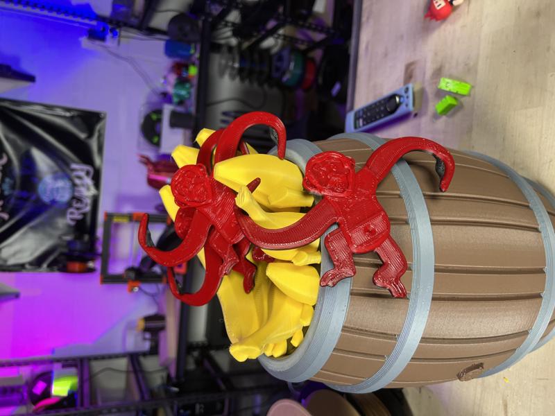 Monkey Game - Use with my BIG Barrel!