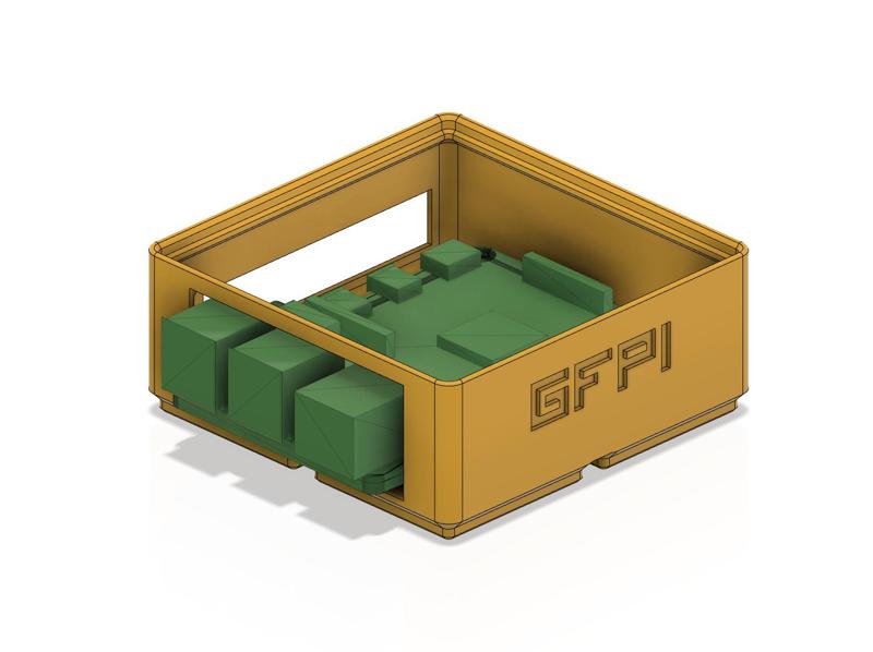 #Gridfinity Raspberry Pi Case