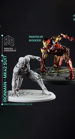 Iron Man - Mk 42 Suit Hero Landing - Marvel