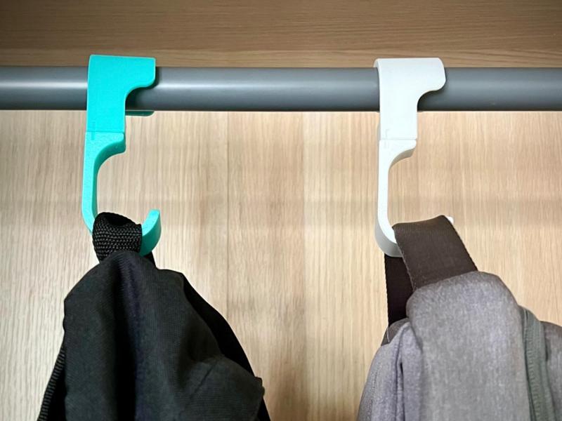 Closet bag hanger wardrobe backpack hook