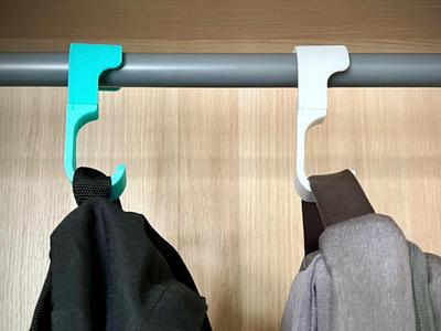 Closet bag hanger wardrobe backpack hook