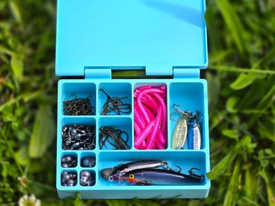 Water-Resistant Pocket-Sized Tackle Box