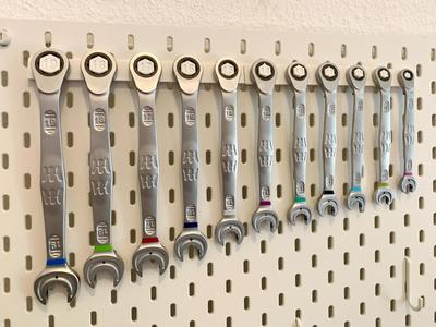 IKEA Skadis wrench holder (for wera joker switch)
