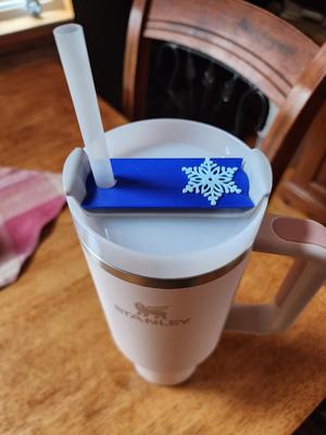 Stanley Cup Lid Topper Snowflake